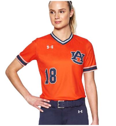 Under Armour Gameday Select Thief Faux Placket Jersey - Atlantic