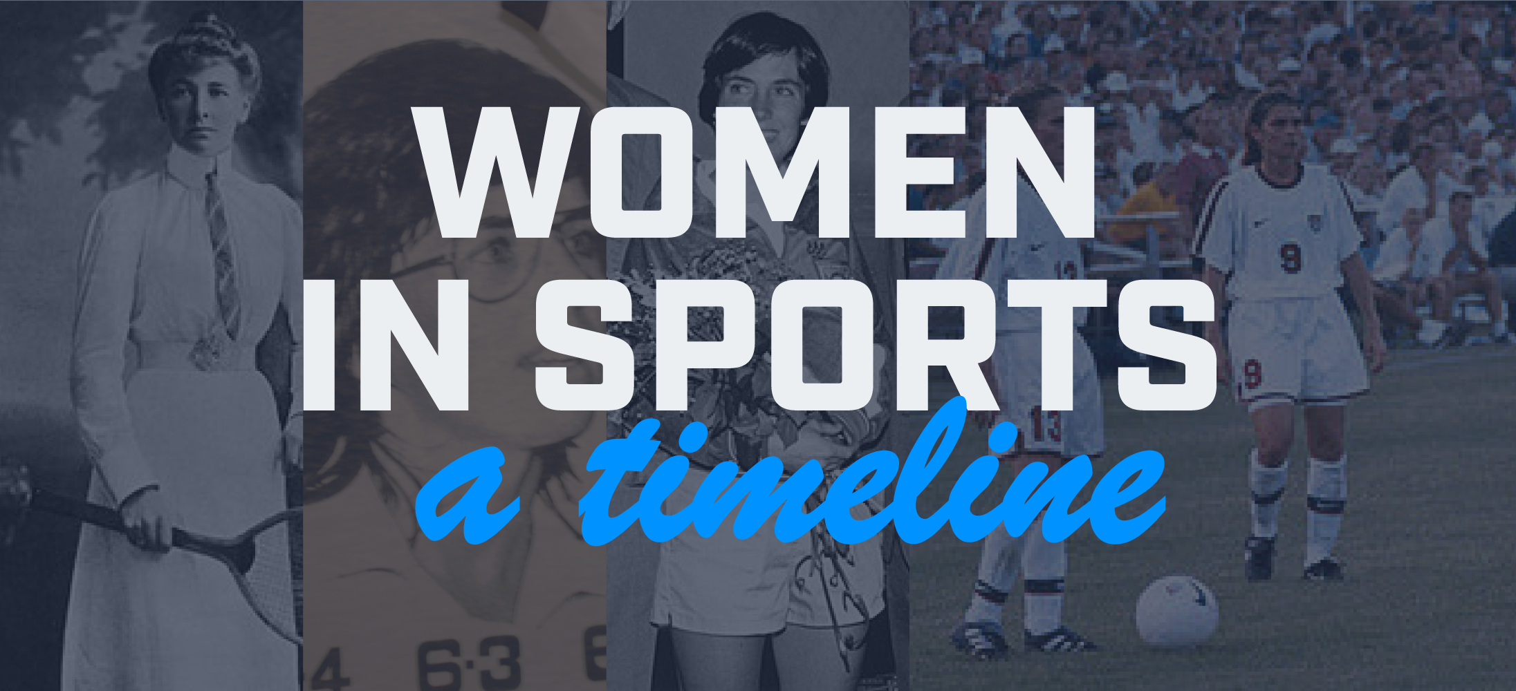 Timeline: History of women's sports
