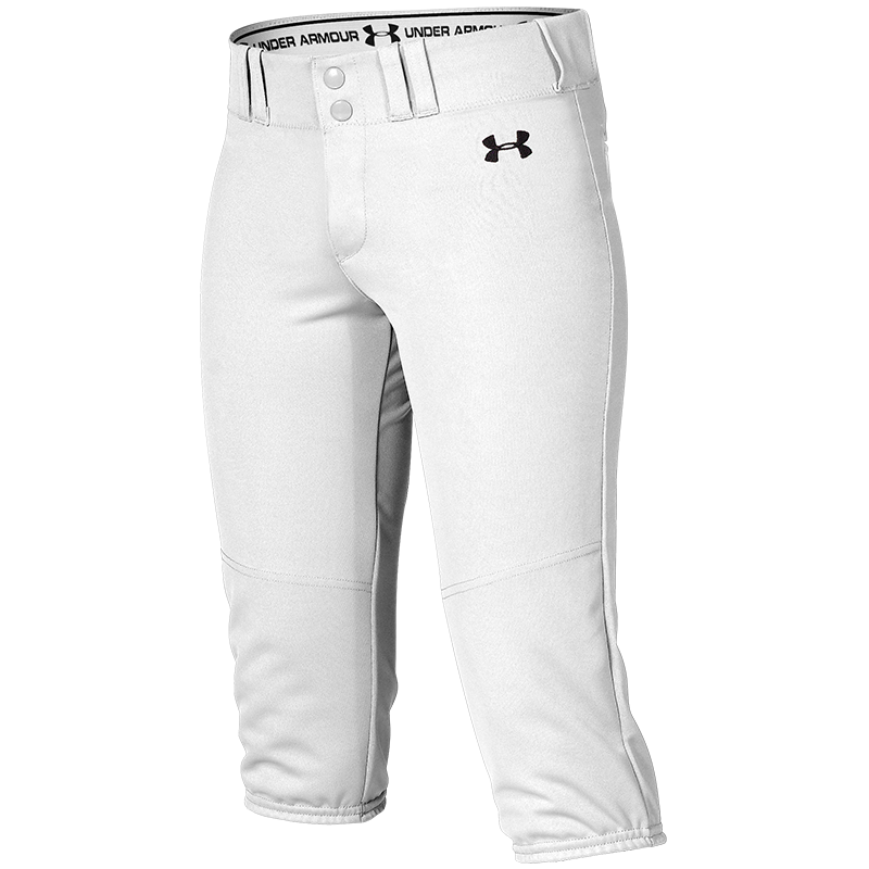 womens white under armour softball pants